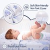 EZKLRWGF Trifold Pack and Play Mattress,Dual Sided Soft&Firm Memory Foam