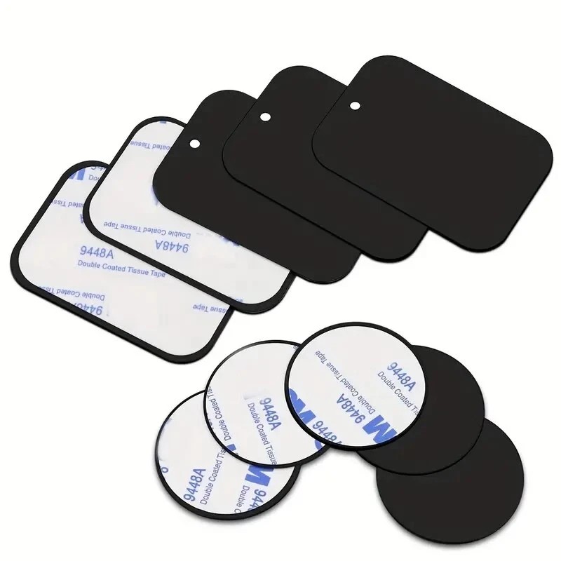 Universal Metal Plates Adhesive Sticker Replace For Magnetic Car Mount