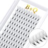 B&Q Ready-to-Use Fan Eyelashes, 12D-C-0.05-9, Pointed Base, Eyelash Extensions, 3D,