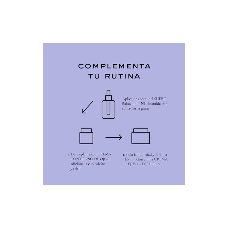 Remedios Bosque Crema Rejuvenecedora Cara Bakuchiol Retinol Vegetal Piel Joven