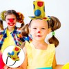 TOYANDONA Clown, cappello da clown, costume di carnevale, divertente performance,