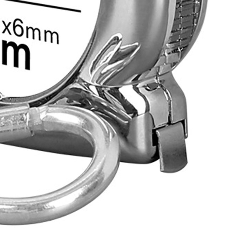 Jectse Small Steel Tape Measure Keychain, Clear Scale, Lightweight, Portable,