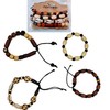 Novarena 1-24 Pcs Bracelets and Necklaces for Men Women Beaded