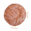 Ciieeo Buffet Tablecloth with Elastic Edges Wood Grain Design Table