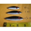 SHAD 15 PCS. SHAD JIG/SPOON STYLE LURE BAIT/CASTING FISHING, 3/4