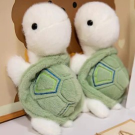 OUKEYI Soft Weighted Plush tortoise Stuffed Animals, 35cm Sea Turtle Plush Toy Cute Tortoise Plushies Dolls Tortoise Plushies Pillow- Present for for Children, Friends, Lover