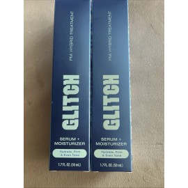 Glitch Serum Moisturizer. Pm Hybrid Treatment Pack Of 2.