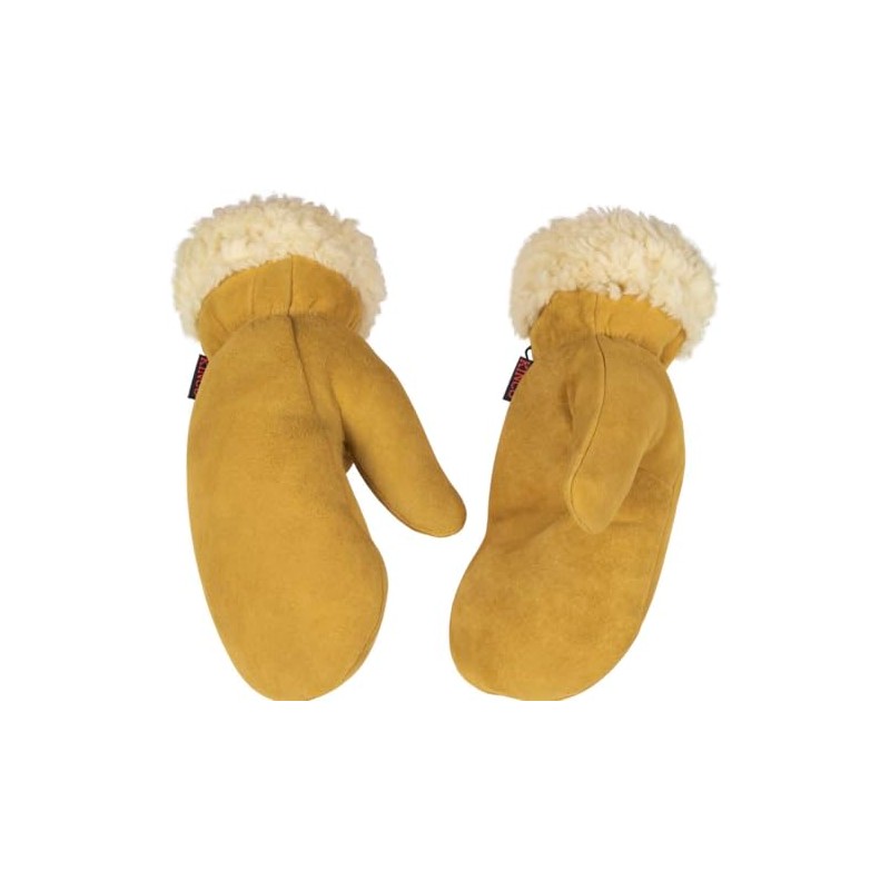 Kinco, 1929PL-XL, Lined Suede Deerskin Mitt, Extra Large