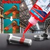 Rusoz Rusoz Thread Lock Red 50 ml, High Strength Locktight