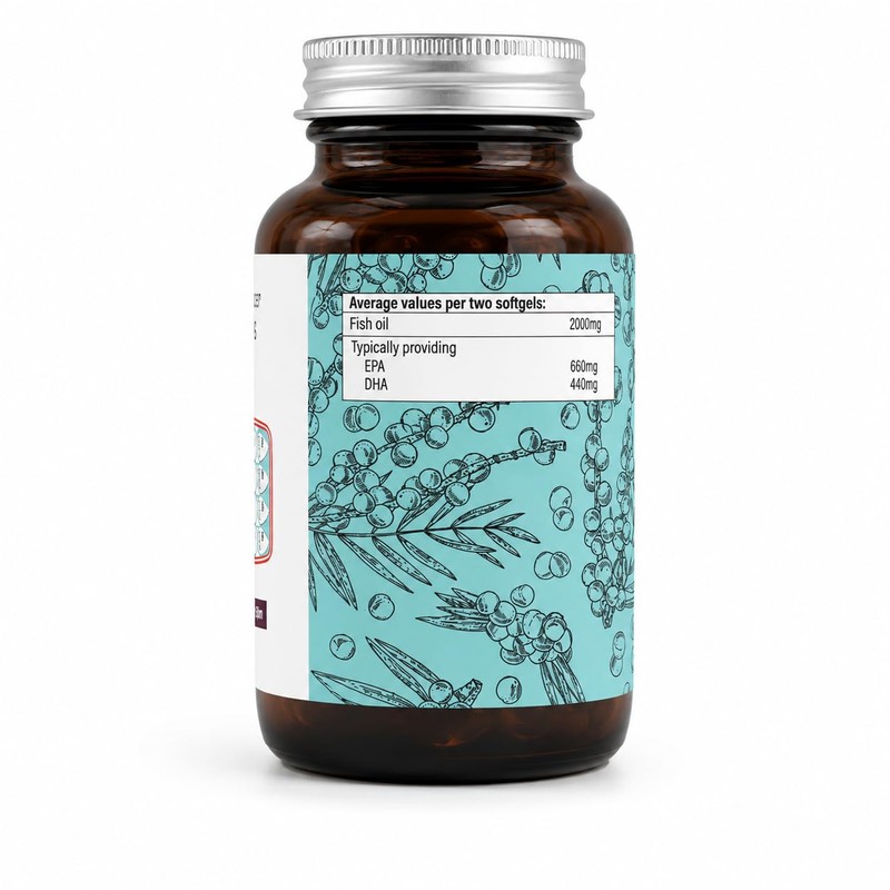 Fertility Hero® Omega-3 Fish Oil Supplement | 660mg EPA &