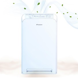 Daikin MCB50YSAU Room Air Purifier for Home, HEPA, Activated Carbon, Pre-Filter and UVC LED Light, Zero Ozone Product, CARB Certified, 10.5 x 10.5 x 19.5 in