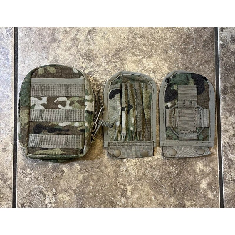 Patriot Industries USGI Molle II Leaders Pocket Admin Pouch Set