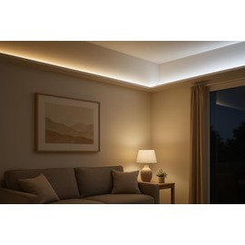 YI LIGHTING 16.4ft 24V Tunable White Tape Light Kit with Remote 3000K-6500K Non-Waterproof for Bedroom, Closet, Cabinet, DIY Lighting