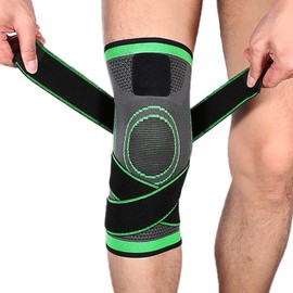 NuCamper Rodillera para dolor de artritis, manga de compresión ajustable para hombres y mujeres, alivio del dolor, soporte de rodilla para...         