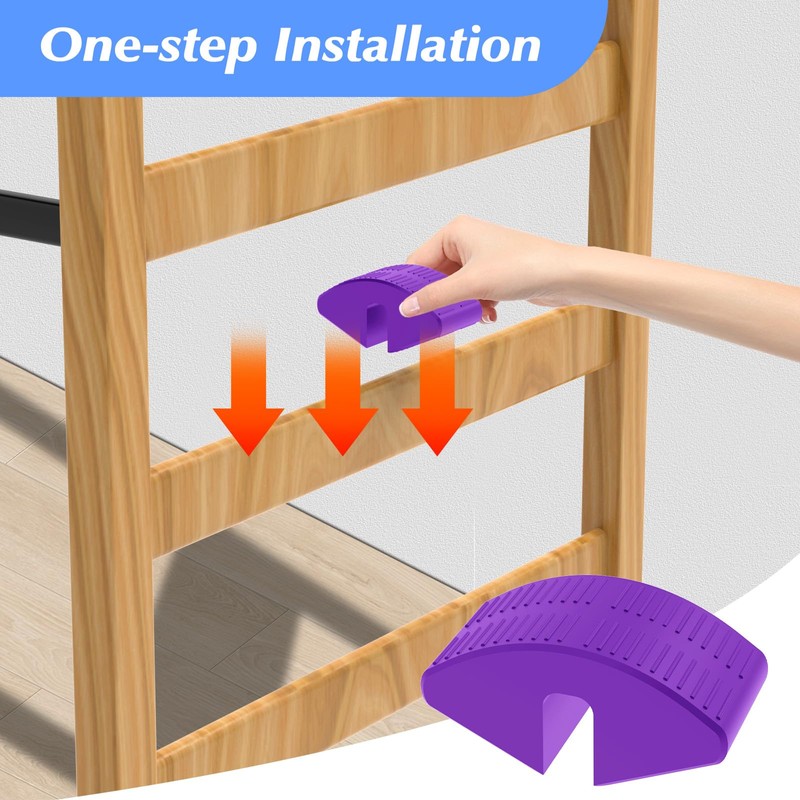 WJCJTJL Dorm Bed Ladder Foot Support – Durable Plastic Step