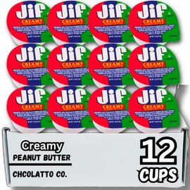 JIF To Go Creamy Peanut Butter 12 Cups Count
