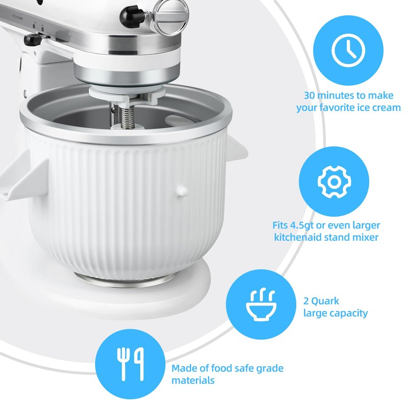 Replacement Ice Maker Parts for KitchenAid Mixer Premium Drive Assembly