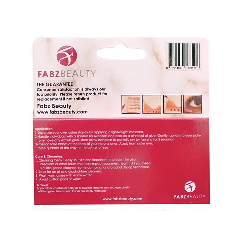 Individual False Eyelashes Flare Cluster Lash Extensions Knotted Lashes (Short