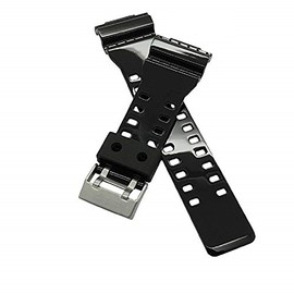 16mm Shining Repalcement Watch Band Strap for G-Shock GA-100 GA-300 GA-120 GA-110C GD-100 GAC-100 GA-120BB GShock GA100 GA300 GA120 GA110C GD100 GAC100 GA120BB