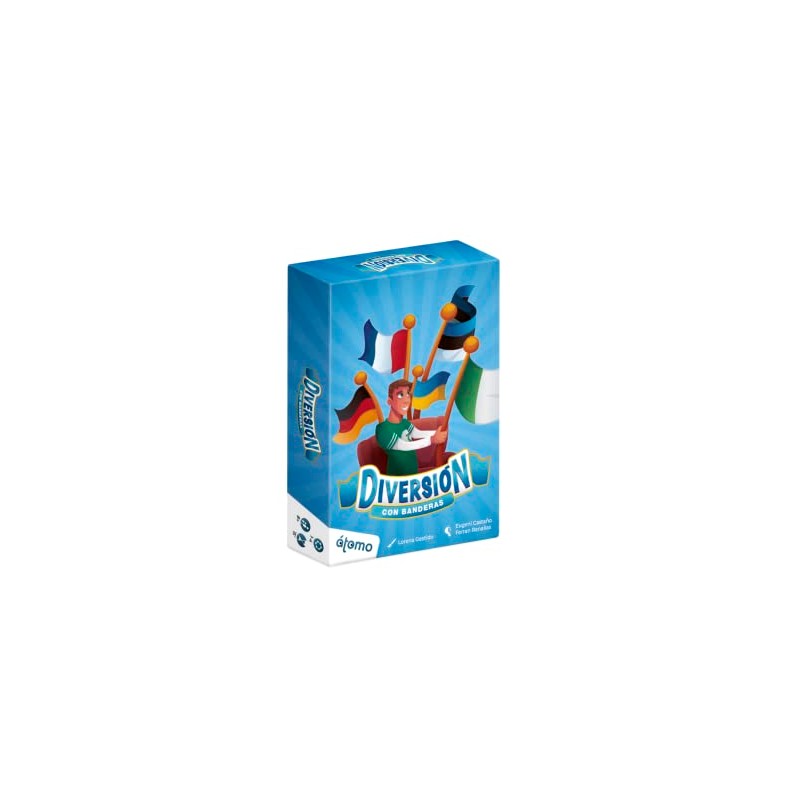 Atomo Games Fun with Flags. Card Game for the Whole