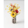Sullivans Faux Wildflower Arrangement in a Glass Jar