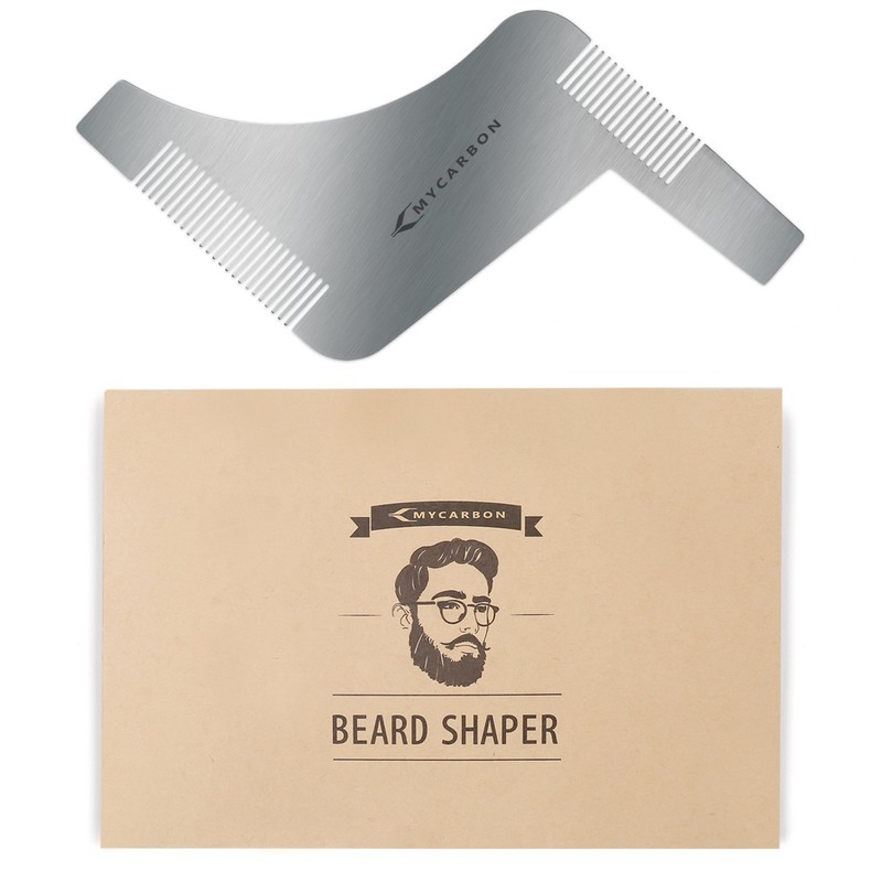 MYCARBON Stencil Care Beard Design Beard Shapes For Chin Beard