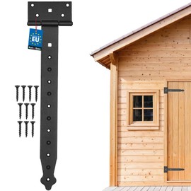 KOTARBAU Cross Hinges, 100-400 mm, Shutter Hinges, Gate Hinges, Door Hinges, Throw Hinges, Hardware, Garden Gate Hinges, Garden Gate Latch, Galvanised, Gold