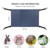 Pet Hammock for Cage Reversible Cat Hanging Hammock Soft Hanging