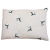 Pine Cushion Stag Green Filled with Pine Shavings Made from