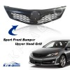 Parrilla de parachoques superior delantera negra para Toyota Camry SE
