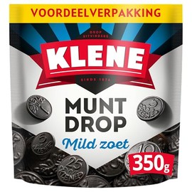 Klene Muntdrop I Semisoft mildly Sweet Coin shaped Licorice Candy I 350g 12.3 ounce