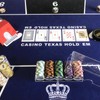 Poker Chip Holder Tray Racks - 1Pack Clear Acrylic Chips