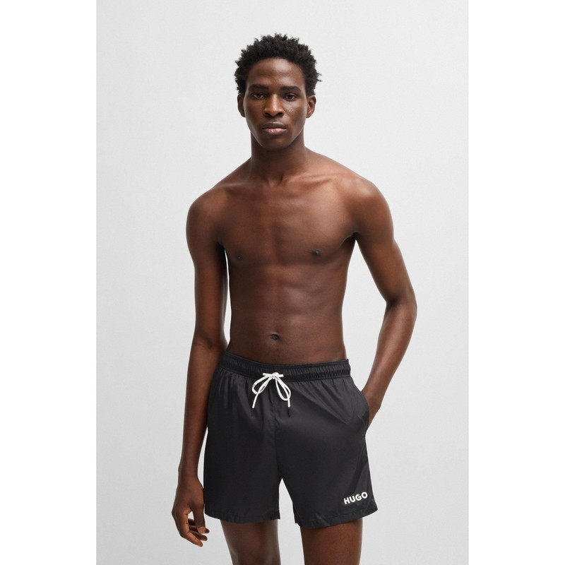 HUGO Men's Haiti Swimming Trunks, New - Black1