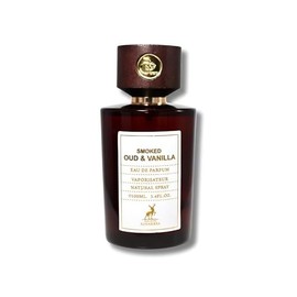 Maison Alhambra Smoked Oud & Vanilla for Unisex Eau de Parfum Spray, 3.4 Ounce / 100 ml