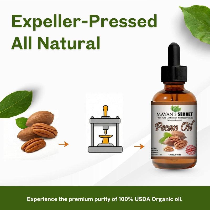 Mayan's Secret Pecan Oil - Face Oil for Women Anti