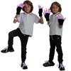 JoieDomi LED Light Up Gloves, Shoe Laces, Bracelet, 3 Multicolor