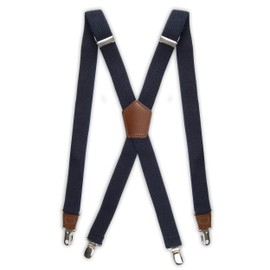 Dockers Men's Solid X-Back Suspender
