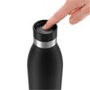 Tefal N3110910 Bluedrop Thermoflasche, 0.7 L, schwarz