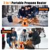 2 in 1 Propane Heater & Stove Dual Function for
