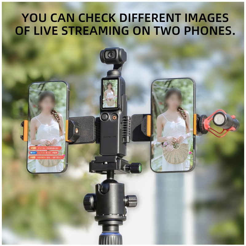 Honbobo Omso Pocket 3 Dual Phone Holder Compatible with Omso