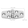 IMIKEYA 4 Pcs Stainless Steel Boat Hinges Heavy Duty Marine