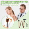 Shoulder Pulley for Physical Therapy, Foldable Shoulder Wand Rotator Cuff