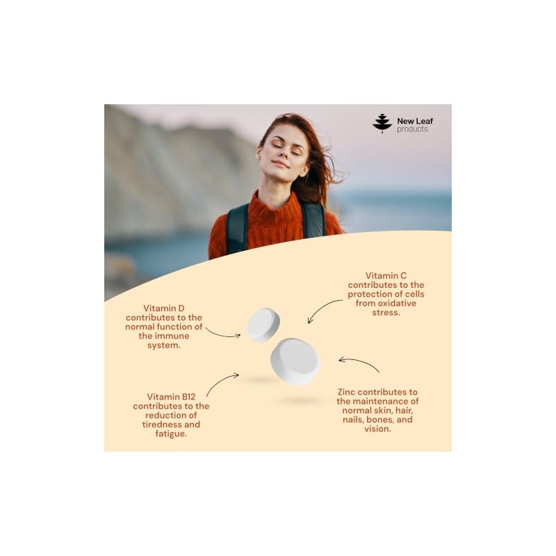 Vitamin D3 Immune Booster Complex - with Vitamins D,C, B12,