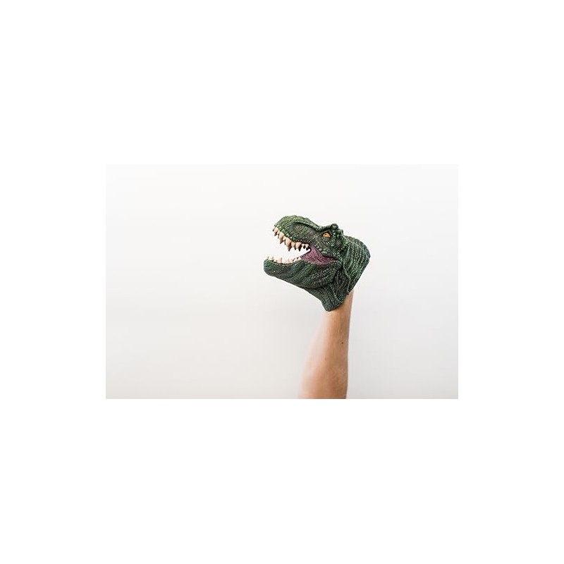 Wild Thingz Hand Puppet - Trex - Green