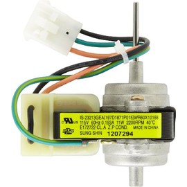 GE WR60X10168 Genuine OEM Condenser Fan Motor Assembly for GE Refrigerator