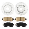 Torchbeam Front and Rear Brake Pad & Rotor Kit Brake