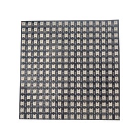 WESIRI - Matriz LED de 16 x 16 pulgadas, 256 píxeles, WS2812B, panel LED digital flexible, direccionable individualmente, color de ensueño completo DC5V
