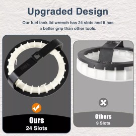 AUTOPROSUPPLY123 Tank Lid Wrench Fuel Pump Sender Lock Ring Tool for 4Runner Highlander Lexus