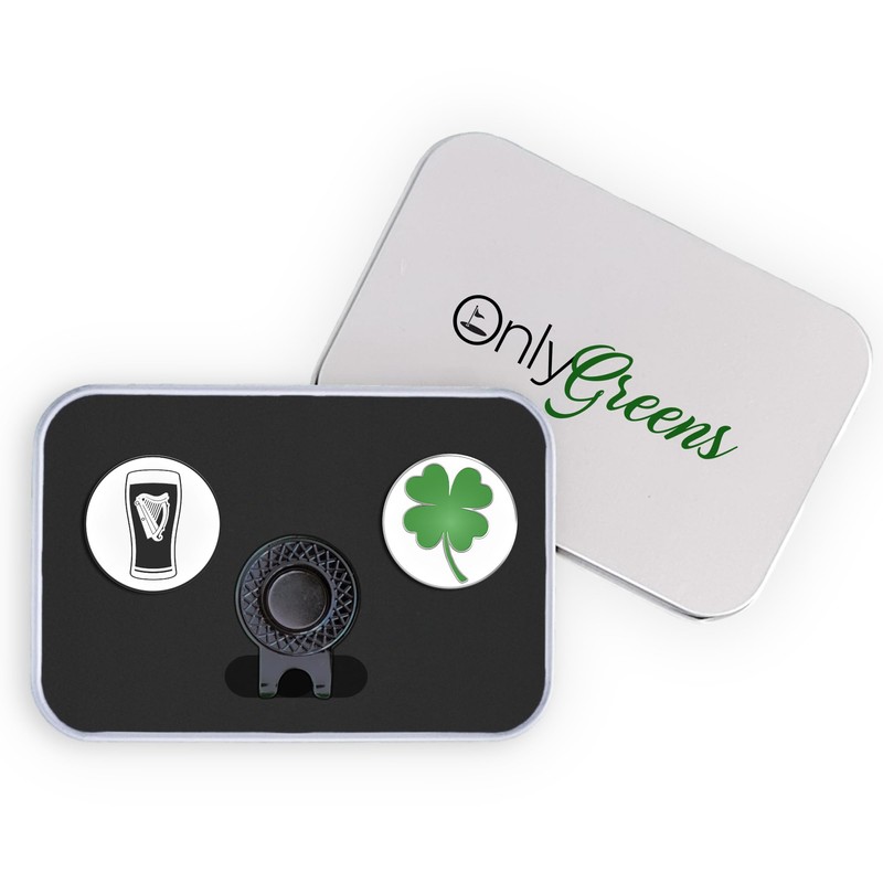 Golf Ball Marker Gift Set - Luck of the Irish