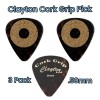 Clayton Cork Grip Standard Guitar Pick 3 Pack .50 mm